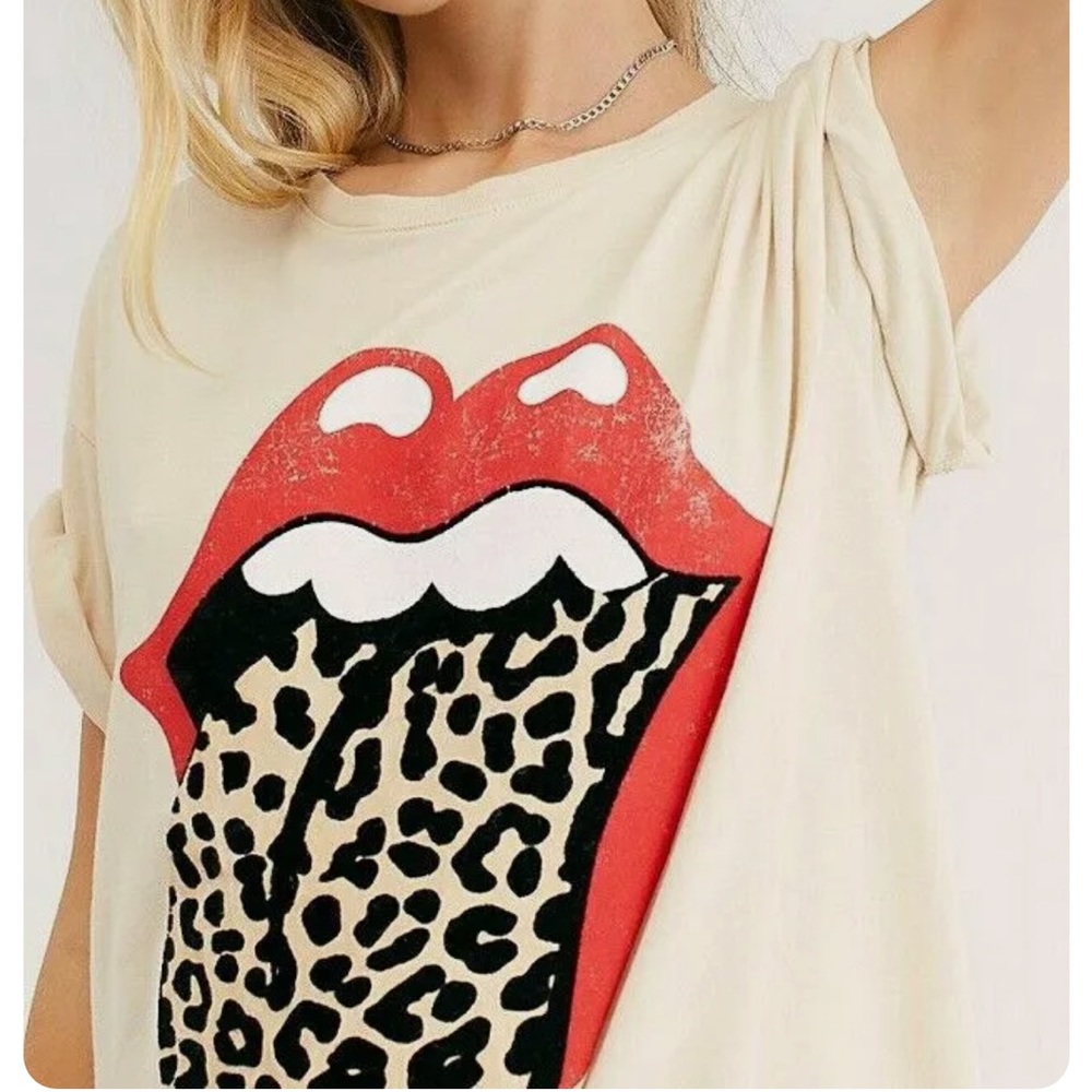 Free People Rolling Stones Tee